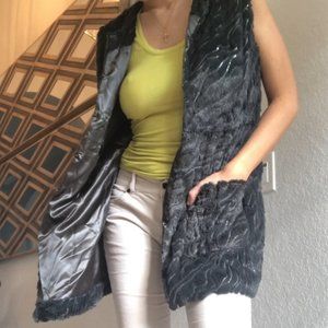Mushka by Sienna Rose NWOT Faux Fur Vest Size Large Renaissance Faire Sz Large